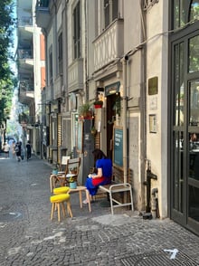 Let me buy you a coffee in Naples